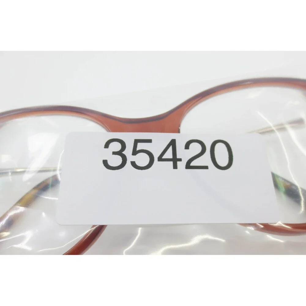 Chloe CP0058O 006 Brown Cat Eye Eyeglasses Gold Metal Temples 53-17-145 Womens